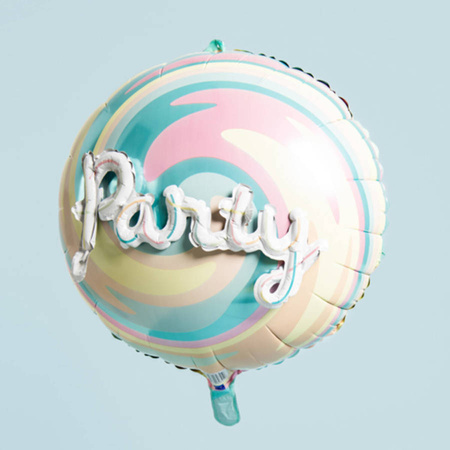 Balon Foliowy PARTY 3D trójwymiarowy 56 cm