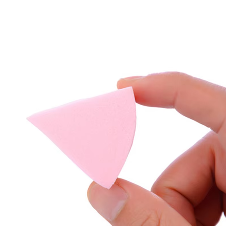 Gąbki do malowania twarzy i ciała PASTEL trójkąty 8 szt.