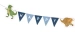 Baner "Happy Birthday" Dinozaury 180 cm