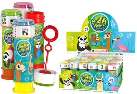 Małe bańki mydlane 60 ml Zwierzaki Bubble