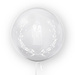 Kula transparentna balon foliowy Bubble 45 cm - Młoda Para