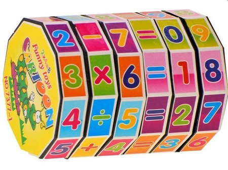 Walec dodawalec - nauka liczenia matematyki