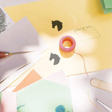 Pieczątka samotuszująca Little NIO - konie