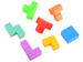Magiczna kostka kolorowa Tetris