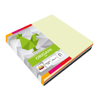 Papier do origami 20x20 100 szt Mix kolorów