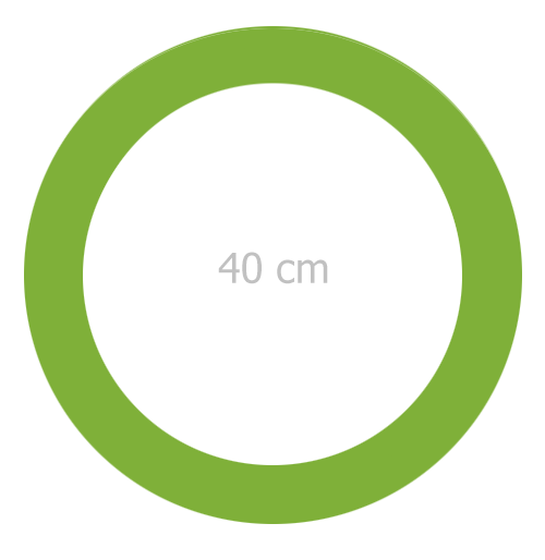 Obręcz żonglerska 40cm Mr Babache