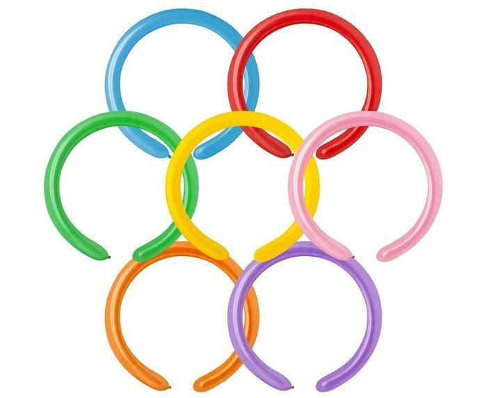 Balony do modelowania Gemar MIX 100szt Q160