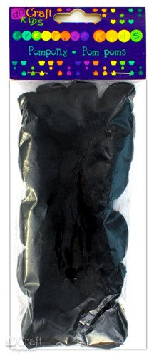 Pompony akrylowe 24 szt