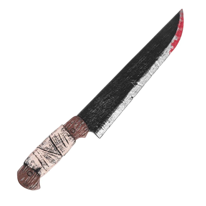 Nóż zakrwawiony Halloween 42 cm
