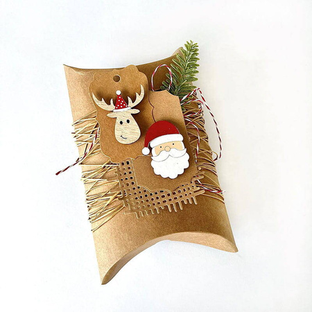 Sznurek papierowy z drucikiem kraftowy beżowy 25 M