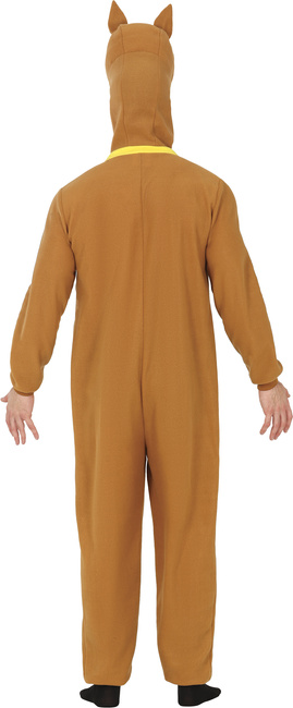 Strój męski pies brązowy Scooby Doo
