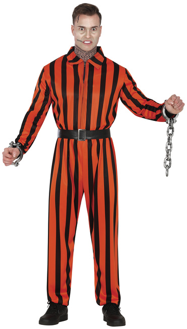 Strój męski Joker więzień Halloween