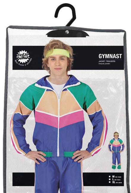 Strój męski dres sportowy lata 90-te