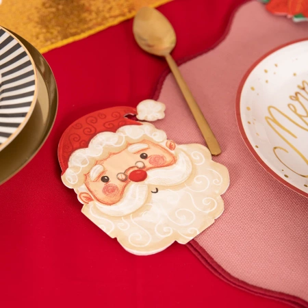 Serwetki papierowe świąteczne Święty Mikołaj 10 szt.