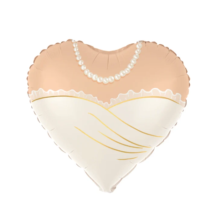 Balon foliowy serce Pani Młoda 18 cali