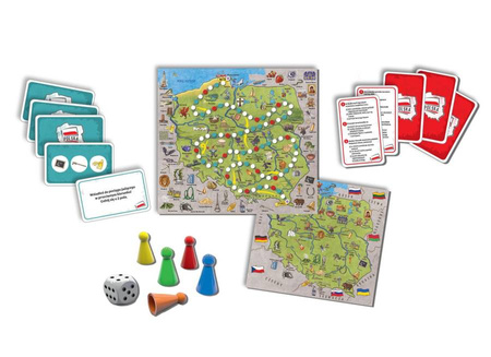 POLSKA NOWE WYDANIE GRA EDUKACYJNA KAPITAN NAUKA