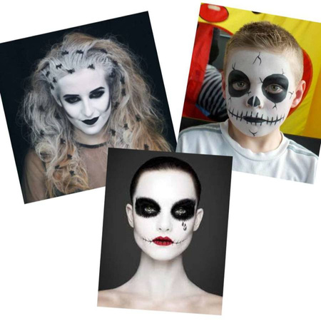 Krem MAKE-UP biały Smiffy's - farba do twarzy i ciała