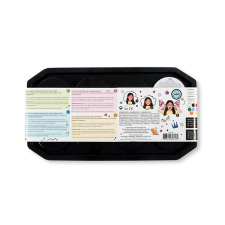 Paleta farb do malowania twarzy i ciała 8 kolorów Snazaroo 8 x 18ml