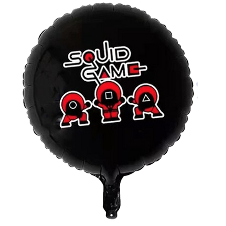 SQUID GAME balon foliowy okrągły 45 cm