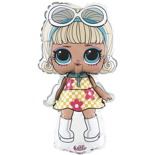 LOL Surprise balon foliowy GO GO Girl 14"