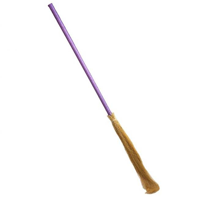 Miotła Fioletowa Brokatowa