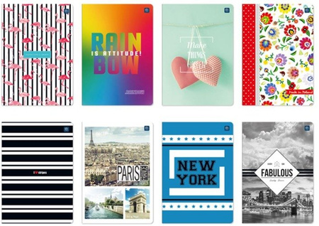 Zeszyt A5 96 kartkowy w linie 090