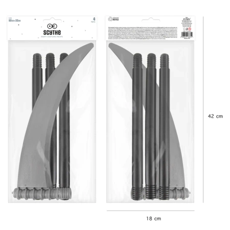 Kosa dla Kostuchy Halloween 92 cm składana