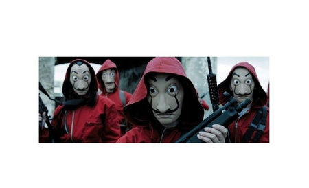 Strój dla dorosłych Skazaniec z kapturem "Dom z papieru" kobieta