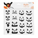 Upiorne naklejki dekoracja Halloween 16 szt.
