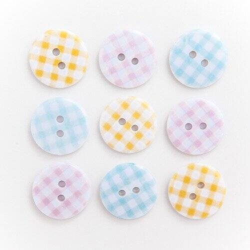 Guziki samoprzylepne 18 mm 9 szt