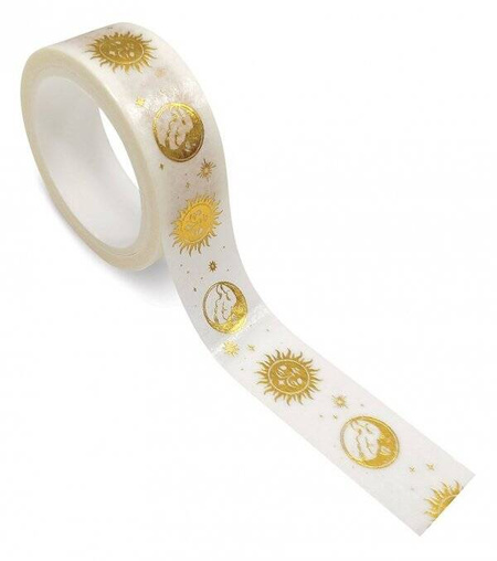 Taśma dekoracyjna samoprzylepna Galaxy Kosmos mix wzorów 5m 1 szt.