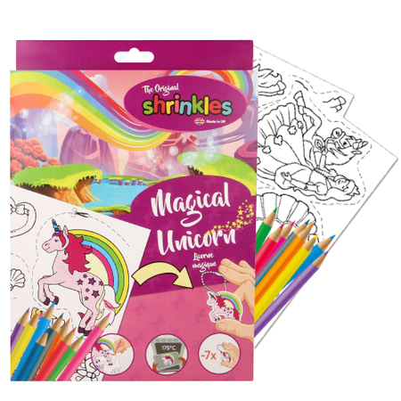 Zestaw do tworzenia breloków Shrinkles (folia termokurczliwa)