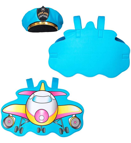 Strój pilot samolot piankowa kamizelka 3-5 lat