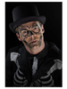 Tatuaże na halloween - czaszka Skull Face (szkieletor, kościotrup)