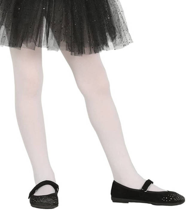 Rajstopy dziecięce GŁADKIE białe 3-6 lat