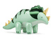 Triceratops dinozaur zielony balon foliowy 101 cm