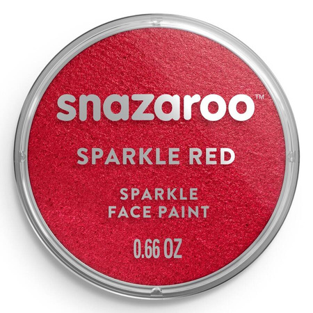 Farba do twarzy i ciała SPARKLE z połyskiem Snazaroo 18 g