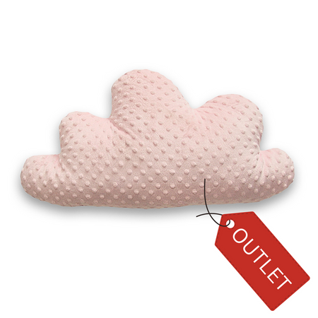 Dream Pillow poduszka CHMURKA plusz minky 60 X 40 cm OUTLET - powystawowa