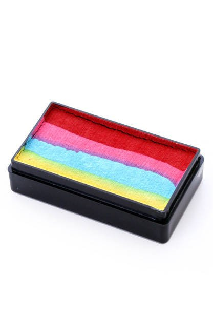 Farba do twarzy Split Cake 28g RED/ PINK/ TURQUOISE/ YELLOW PartyXplosion
