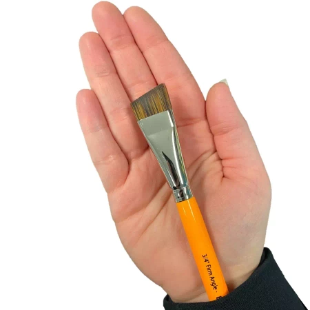 Pędzel do malowania twarzy i ciała BOLT Brushes - FIRM 3/4 inch Angle