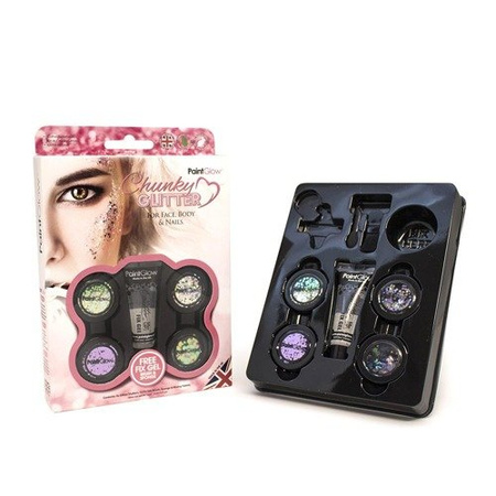 Zestaw Brokat Chunky Klasyczny PaintGlow