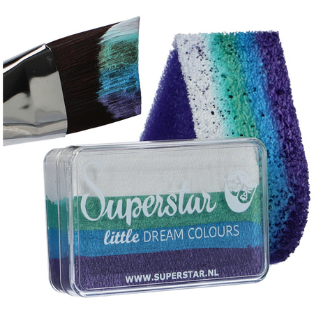 Farba do twarzy i ciała Split Cake Superstar 30g Mermaid
