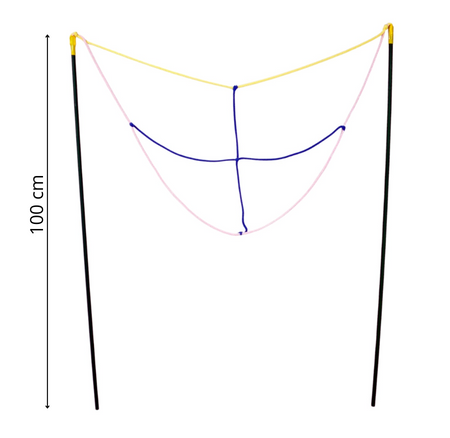 Kijki Sznurek do dużych baniek mydlanych PRO Krzyżówki