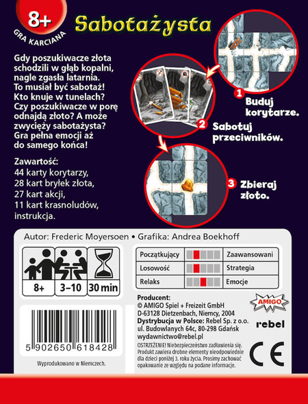 Gra karciana Sabotażysta Rebel