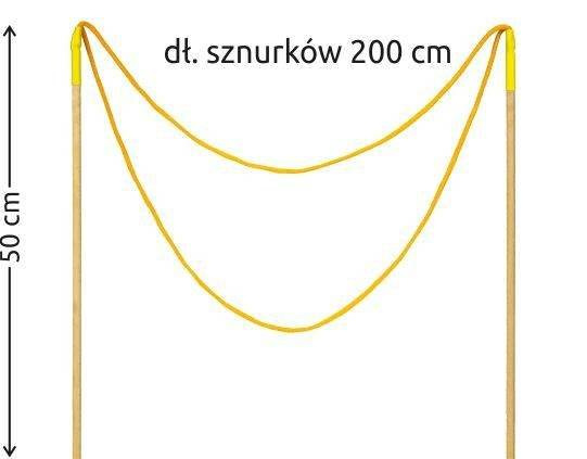 Kijki Sznurek do dużych baniek mydlanych ,,Pętelka’’ Słupskie Bańki Mydlane