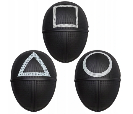 Maska Squid Game trójkąt żołnierz