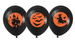 Balony gumowe Halloween nadruk 12 cali 5 szt. mix