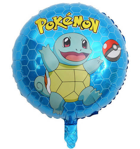 Balon foliowy POKEMON Squirtle okrągły 18 cali