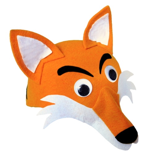 Czapka filcowa Lisek