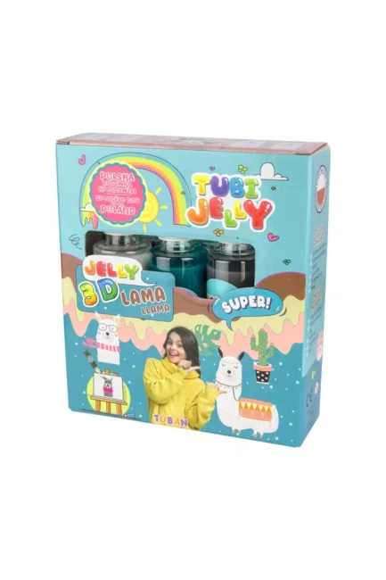 Zestaw Masa TUBI JELLY do tworzenia figurek 3 kolory